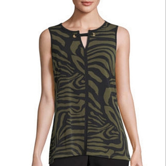 Liz Claiborne sleeveless career top - Picture 2 of 6